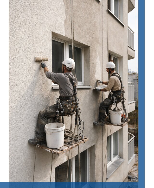 Нанесение короеда на фасад в Скопине от 469 р. | ВЫСОТНИК-Скп