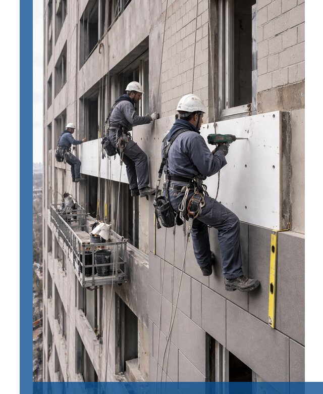 Монтаж фасадных термопанелей высокого качества в Скопине