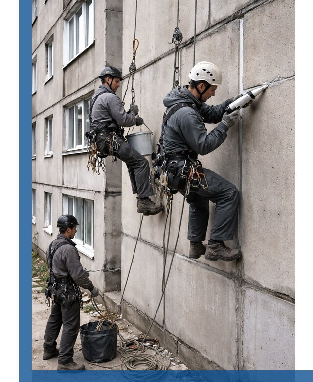 Герметизация межпанельных швов в Скопине с гарантией герметичности