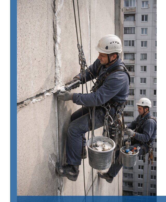 Утепление межпанельных швов в Скопине профессионально и надежно