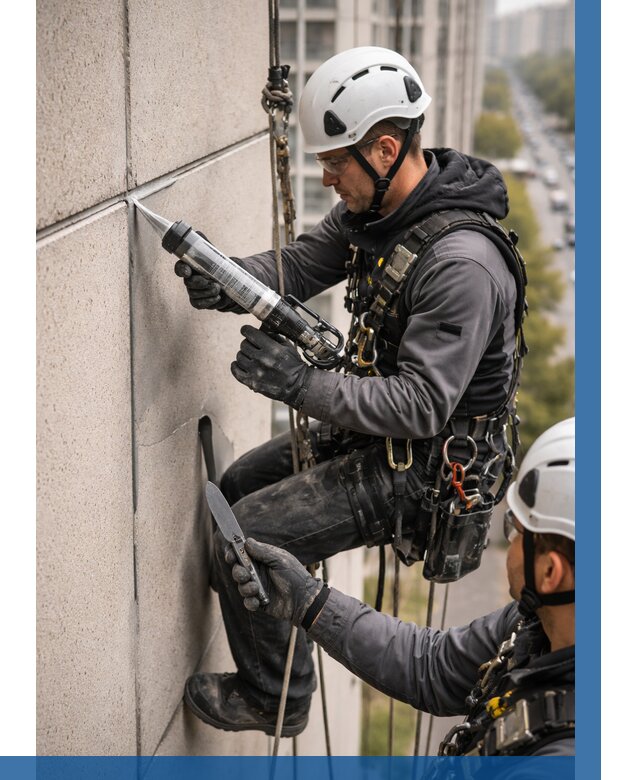 Первичная герметизация швов в Скопине от 625 р. | ВЫСОТНИК-Скп