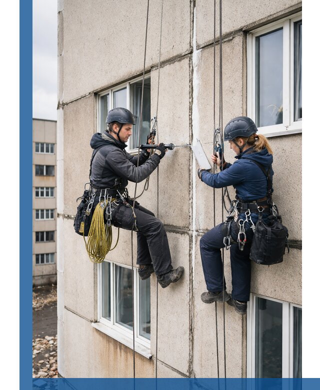 Герметизация межпанельных швов тёплым швом в Скопине