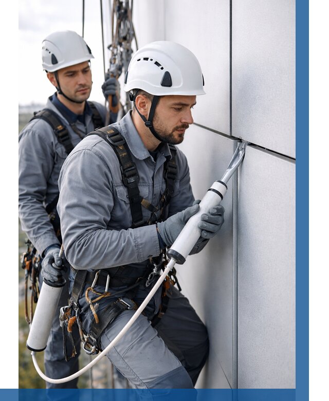 Герметизация швов вилатермом в Скопине от 625 р. | ВЫСОТНИК-Скп