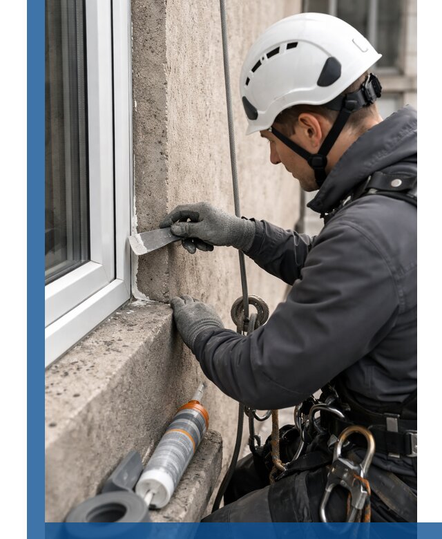 Герметизация монтажных швов окон в Скопине с гарантией качества