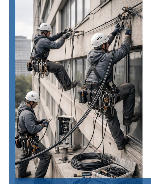 Прокладка оптоволоконного кабеля в Скопине под ключ с тестированием