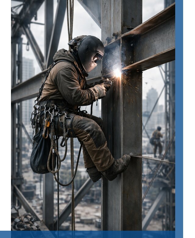 Высотные сварочные работы в Скопине от 3647 р. | ВЫСОТНИК-Скп