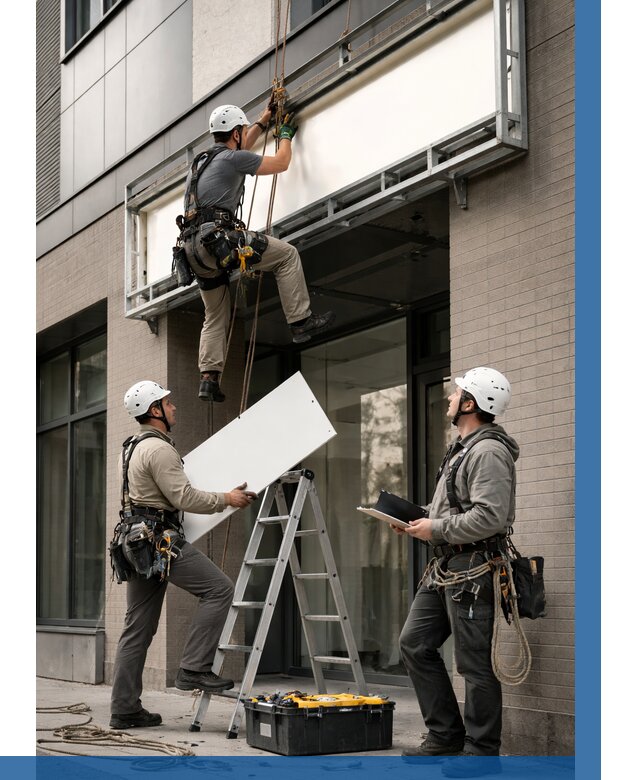 Монтаж светового короба в Скопине от 6774 р. | ВЫСОТНИК-Скп