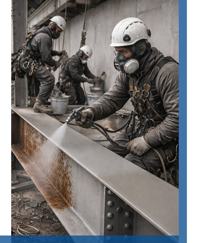 Антикоррозионная покраска металла в Скопине от 729 р. | ВЫСОТНИК-Скп