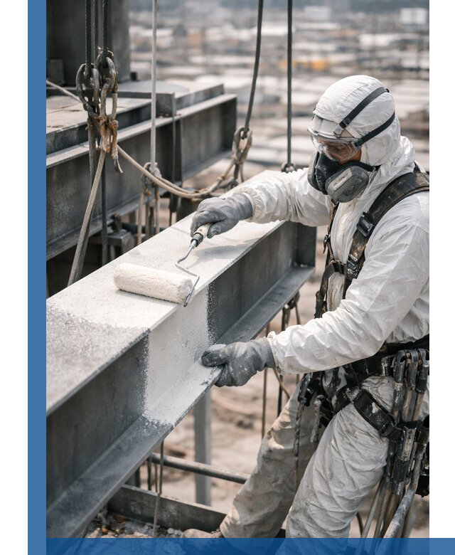 Профессиональная огнезащитная обработка металлоконструкций в Скопине