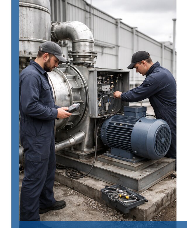 Техническое обслуживание промышленного оборудования в Скопине