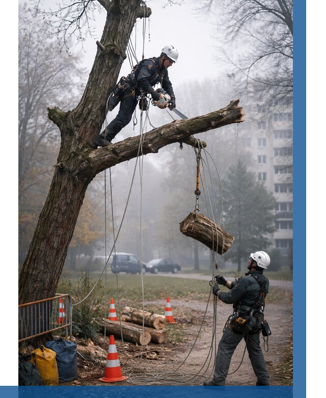 Удаление аварийных деревьев в Скопине от 15632 р. | ВЫСОТНИК-Скп