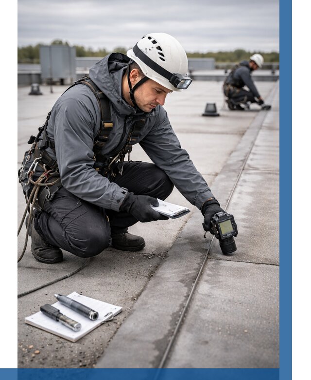 Обследование кровли на протечки в Скопине от 4689 р. | ВЫСОТНИК-Скп